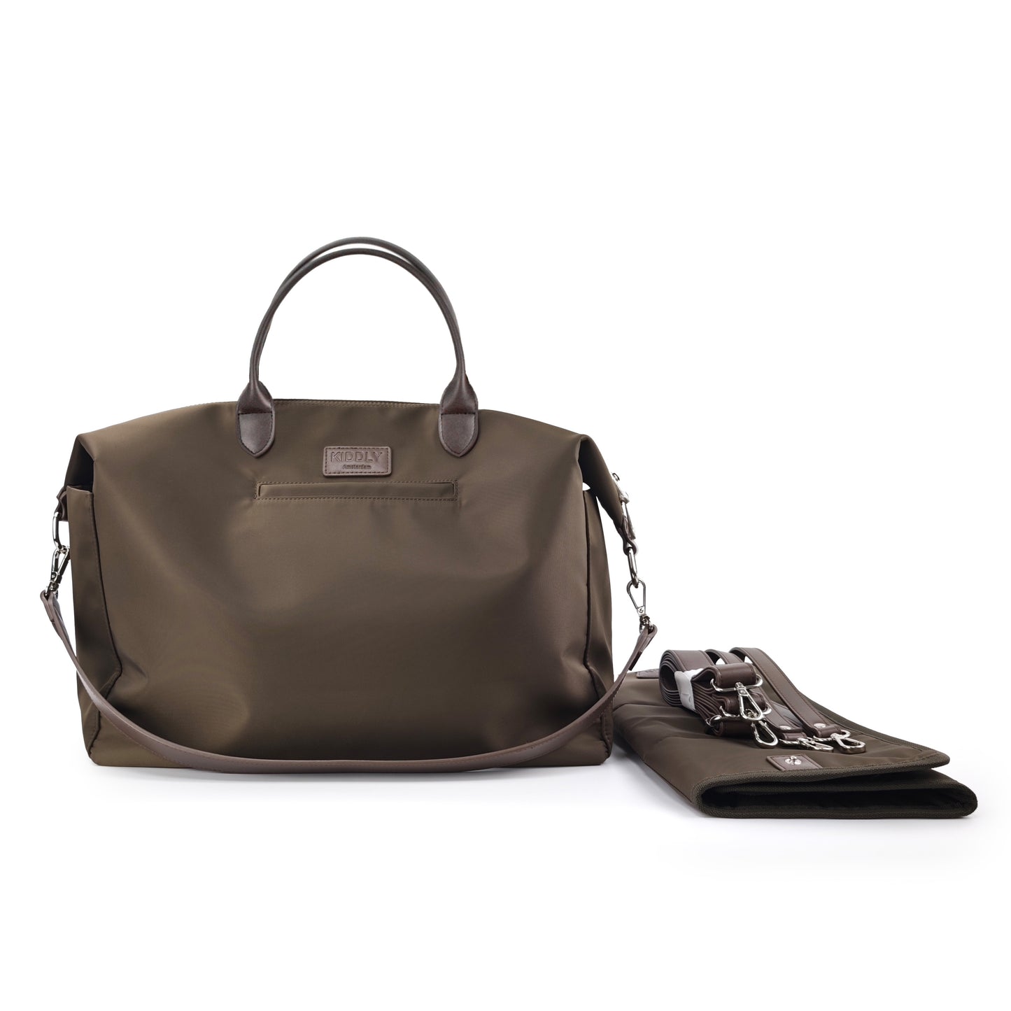 Vorbestellung Wickeltasche - Nylon Brown (Voraussichtliche Lieferung 26. Mai bis 6. Juni)
