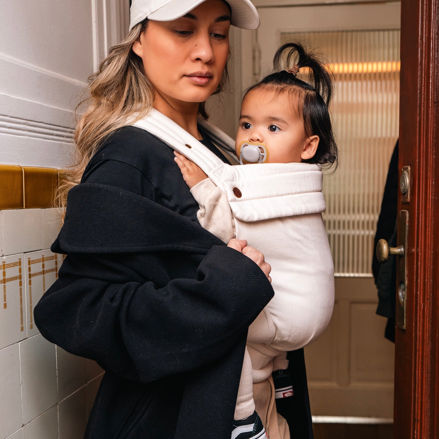 Draagzak baby - Organic Beige