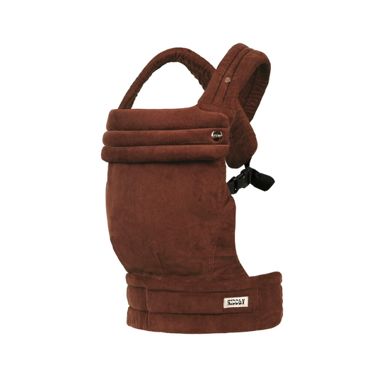 Draagzak baby - Corduroy Maroon