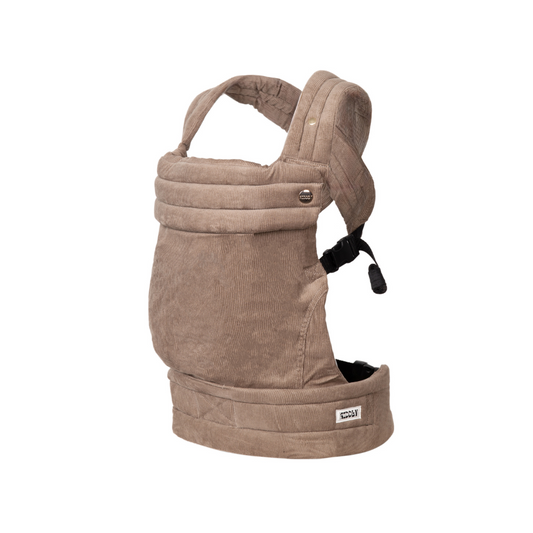 Draagzak baby - Corduroy Taupe